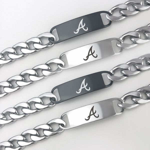 alabama fashion crimson tide national football championship chain bracelet stainless steel fan men women party bar gift wholesale, Black
alabama fashion crimson tide national football championship chain bracelet stainless steel fan men women party bar gift wholesale, Black