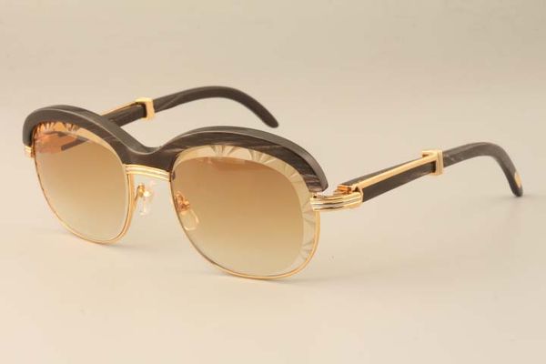 2019 new natural black pattern horn carving lens fashion black pattern horns mirror legs sunglasses 1116728 size: 60-18-135mm, White;black
2019 new natural black pattern horn carving lens fashion black pattern horns mirror legs sunglasses 1116728 size: 60-18-135mm, White;black