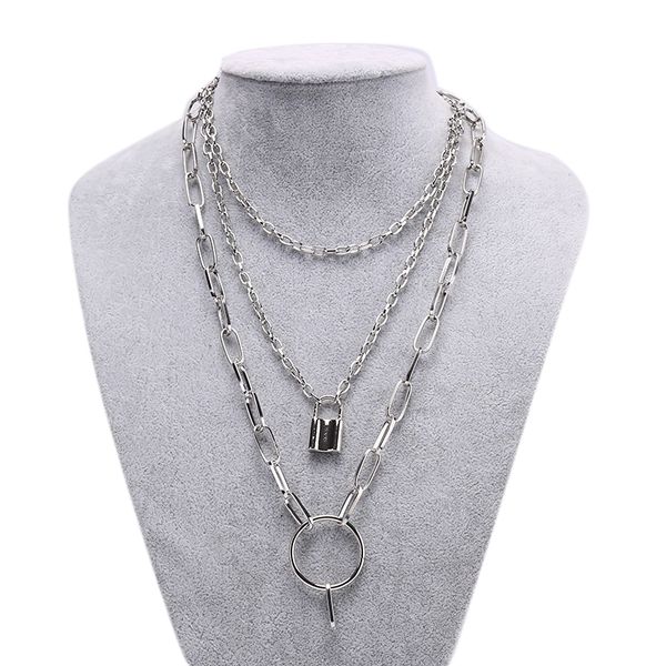 punk gothic pad lock padlock necklaces for women rock hiphop key lock necklace silver chains jewellery men gift
punk gothic pad lock padlock necklaces for women rock hiphop key lock necklace silver chains jewellery men gift