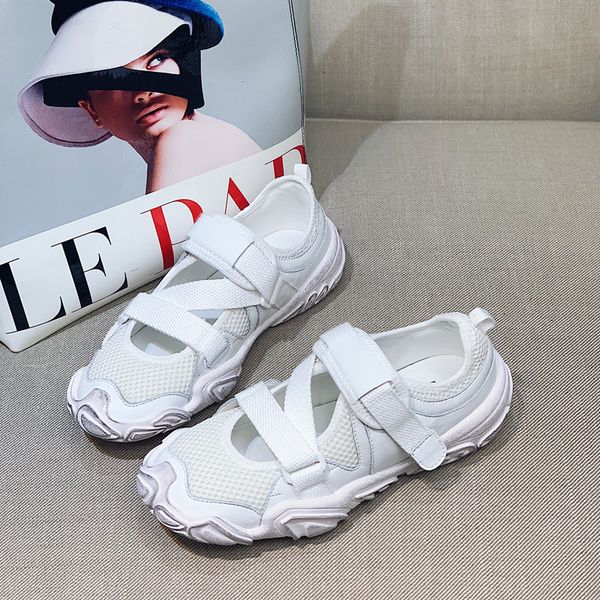 2020 new retro leather dad sports sandals women summer mesh ins cool harajuku white shoes soft girl mary jane shoes lady sandals, Black
2020 new retro leather dad sports sandals women summer mesh ins cool harajuku white shoes soft girl mary jane shoes lady sandals, Black