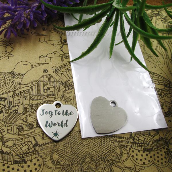 40pcs--"joy to the world"stainless steel charms more style for choosing diy charms pendants for necklace, Bronze;silver
40pcs--"joy to the world"stainless steel charms more style for choosing diy charms pendants for necklace, Bronze;silver