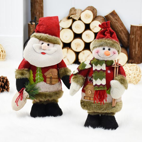 christmas decorations for home standing figures santa claus snowman doll merry xmas birthday gift kids toy articulos de navidad
christmas decorations for home standing figures santa claus snowman doll merry xmas birthday gift kids toy articulos de navidad