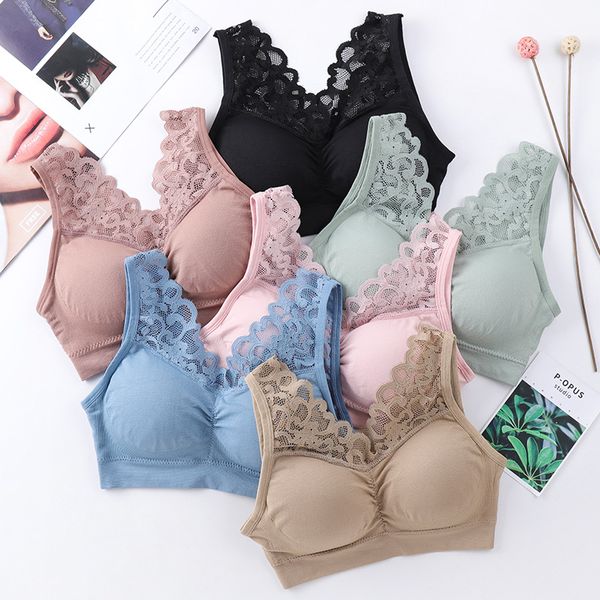 lace sports bras for women seamless bra push up bralette brassiere bra comfortable underwear running yoga fitness top, White;black
lace sports bras for women seamless bra push up bralette brassiere bra comfortable underwear running yoga fitness top, White;black