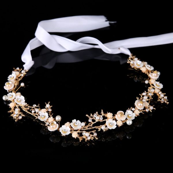 baroque shell flower pearl crystal ornaments heads for fashionable bride headband wedding hair accessories hair jewelry, Golden;white
baroque shell flower pearl crystal ornaments heads for fashionable bride headband wedding hair accessories hair jewelry, Golden;white