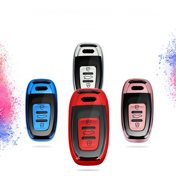 новая мода мягкая tpu черный материал smart car key protect case для a6l a4l q5 a3 a4 b6 b7 b8 auto styling full cover shell
новая мода мягкая tpu черный материал smart car key protect case для a6l a4l q5 a3 a4 b6 b7 b8 auto styling full cover shell