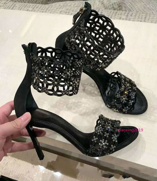 luxury women shoes ladies high heel sandals flower diamond party suede genuine leather designer platform shoes size 35-39, Black
luxury women shoes ladies high heel sandals flower diamond party suede genuine leather designer platform shoes size 35-39, Black