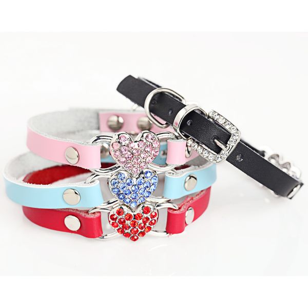 four style loving pet collars cute little pet dog cat crystal pu leather collar adjustable length dhl shipping xxs / xs / s xd23256
four style loving pet collars cute little pet dog cat crystal pu leather collar adjustable length dhl shipping xxs / xs / s xd23256