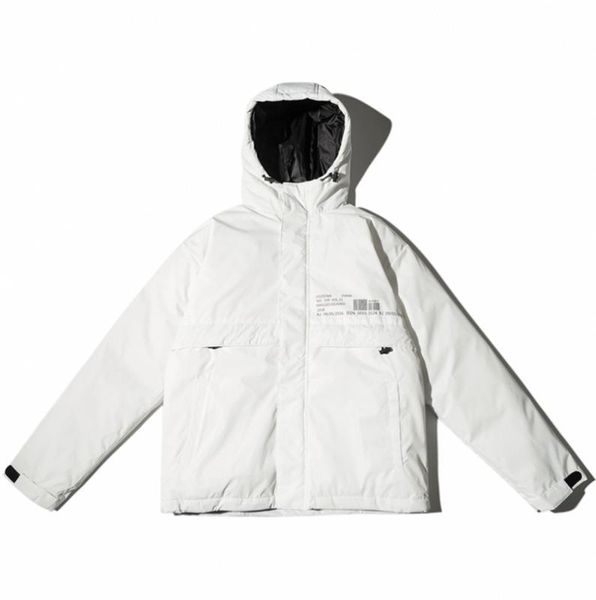 2019 winter's new fashion hooded work clothes short down jacket men's trend casual versatile top, Black
2019 winter's new fashion hooded work clothes short down jacket men's trend casual versatile top, Black