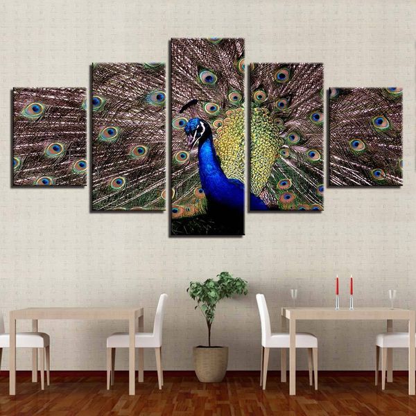canvas abstract poster p wall art 5 panel beautiful peacock home decoration paintings modern modular pictures no frame
canvas abstract poster p wall art 5 panel beautiful peacock home decoration paintings modern modular pictures no frame