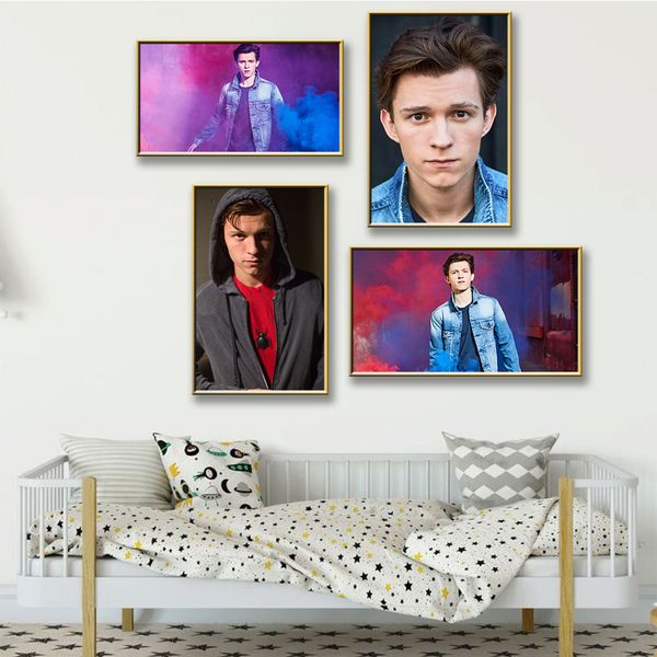 nordic tom holland posters and prints canvas painting for living room laminas decorativas pared cuadros
nordic tom holland posters and prints canvas painting for living room laminas decorativas pared cuadros