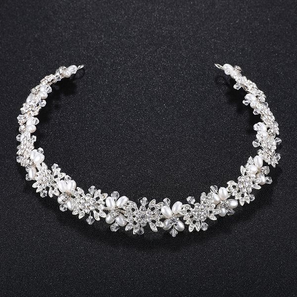 trendy rhinestone headband pearl bride tiaras and crowns prom bridal wedding hair accessories women bridal headwear, Golden;white
trendy rhinestone headband pearl bride tiaras and crowns prom bridal wedding hair accessories women bridal headwear, Golden;white
