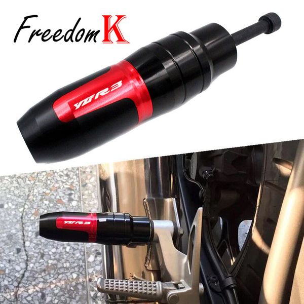 for yzf-r3 yzfr3 yzf r3 2015 2016 2017 2018 motorcycle cnc frame crash pads exhaust sliders crash protector with
for yzf-r3 yzfr3 yzf r3 2015 2016 2017 2018 motorcycle cnc frame crash pads exhaust sliders crash protector with