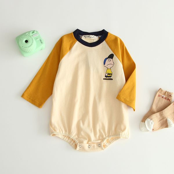 baby kids clothes Romper Round Collar Long Sleeve Patchwork Snoopy Boy Print Romper Clothes 100% cotton girl boy rompers 0-2T 
baby kids clothes Romper Round Collar Long Sleeve Patchwork Snoopy Boy Print Romper Clothes 100% cotton girl boy rompers 0-2T