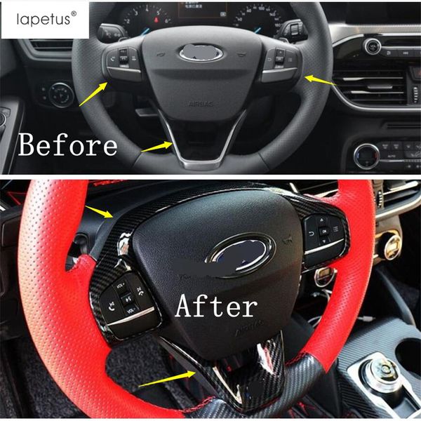 lapetus accessories fit for focus 2019 2020 abs auto steering wheel button frame molding cover kit trim / carbon fiber look
lapetus accessories fit for focus 2019 2020 abs auto steering wheel button frame molding cover kit trim / carbon fiber look
