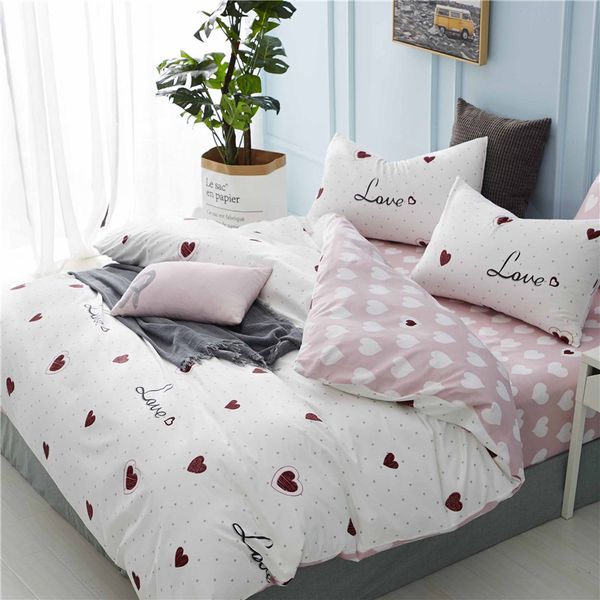 dreamort 100%cotton love pattern simple style 3or4pcs twin king size bedding set fitted sheet+duvet cover+pillowcase
dreamort 100%cotton love pattern simple style 3or4pcs twin king size bedding set fitted sheet+duvet cover+pillowcase