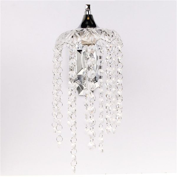 beautiful romantic crystal droplets single wall light with switch indoor chrome sconce lighting
beautiful romantic crystal droplets single wall light with switch indoor chrome sconce lighting