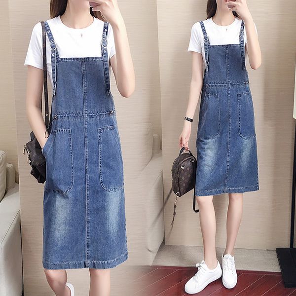 two piece dress suits spring plus loose slim fashion denim strap two-piece set summer white shirt jeans jumpsuit women clothing k425
two piece dress suits spring plus loose slim fashion denim strap two-piece set summer white shirt jeans jumpsuit women clothing k425