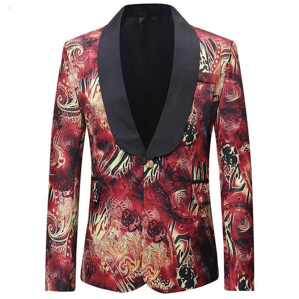 new tide men's fashion printing blade design bigger hip men's thin plant jacket singer's suit m-xxxxl, Black;brown
new tide men's fashion printing blade design bigger hip men's thin plant jacket singer's suit m-xxxxl, Black;brown