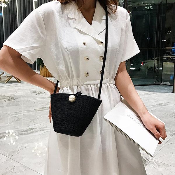 women 2020 crossbody small bag vintage pearl woven drum shoulder handbag bags ladies retro buckets mini flap messenger bag
women 2020 crossbody small bag vintage pearl woven drum shoulder handbag bags ladies retro buckets mini flap messenger bag