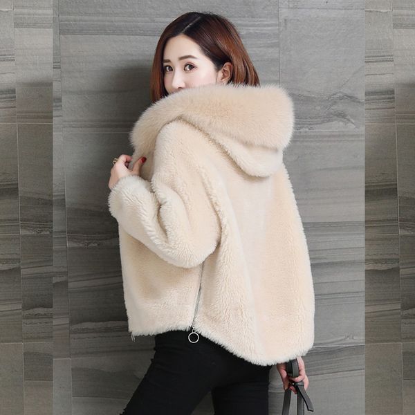 oversized wool jacket female winter women overcoat 2019 new warm short solid cashmere coat women faux fur coat loose ll020, Black
oversized wool jacket female winter women overcoat 2019 new warm short solid cashmere coat women faux fur coat loose ll020, Black