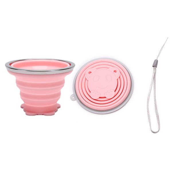 1pc folding cup with lanyard / dustproof cover lid outdoor sports tour water cup coffee cups retractable travel cup
1pc folding cup with lanyard / dustproof cover lid outdoor sports tour water cup coffee cups retractable travel cup