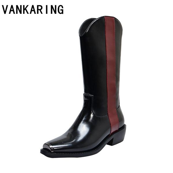 classic metal square toe brand designer leather knee high boots woman thick heel black ladies autumn winter platform snow boots
classic metal square toe brand designer leather knee high boots woman thick heel black ladies autumn winter platform snow boots