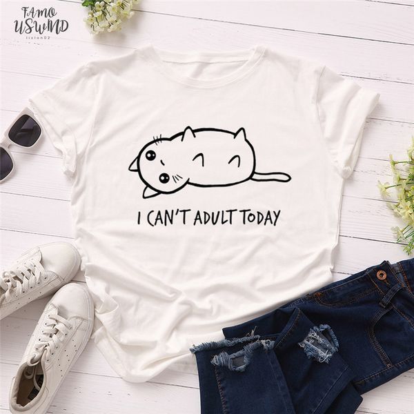 plus size s 2xl new lovely cat letter t shirt women cotton o neck short sleeve summer t shirt casual tshirt, White
plus size s 2xl new lovely cat letter t shirt women cotton o neck short sleeve summer t shirt casual tshirt, White
