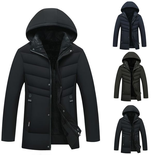 casaco jaqueta masculino chaqueta hombre new style for coat men in autumn and winter medium and long thicker cap cotton coat, Black
casaco jaqueta masculino chaqueta hombre new style for coat men in autumn and winter medium and long thicker cap cotton coat, Black