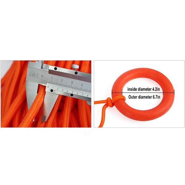 new 30m diameter 8mm floating lifeline with buoyant water rescue rope with hand ring dumbbells
new 30m diameter 8mm floating lifeline with buoyant water rescue rope with hand ring dumbbells