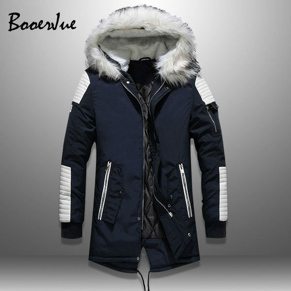 plus velvet men fur collar coats winter streetwear thick mens jackets warm hooded men's parka jacket pu patchwork outwear hoody, Black;brown
plus velvet men fur collar coats winter streetwear thick mens jackets warm hooded men's parka jacket pu patchwork outwear hoody, Black;brown
