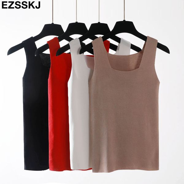 knitted summer o-neck tank women camisole blouse sleeveless slim female sleveless t-shirt vest casual camis, White
knitted summer o-neck tank women camisole blouse sleeveless slim female sleveless t-shirt vest casual camis, White