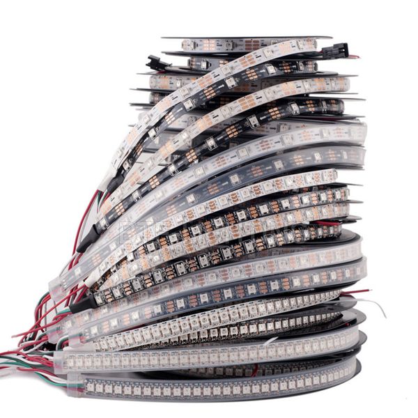 dc5v ws2813 привели пиксельную полосу света 5050 rgb 30/60 / 144led привели лента черного / белая адресации pcb
dc5v ws2813 привели пиксельную полосу света 5050 rgb 30/60 / 144led привели лента черного / белая адресации pcb