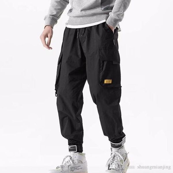 2019 new spring and summer street fashion men's trousers feet pants personality casual trousers men's loose overalls, Black
2019 new spring and summer street fashion men's trousers feet pants personality casual trousers men's loose overalls, Black