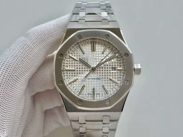Hot-selling 42mm men's luxury watches, automatic white dial, Royal Oak watches, sapphire 15400 stainless steel men's mechanical watches.
Hot-selling 42mm men's luxury watches, automatic white dial, Royal Oak watches, sapphire 15400 stainless steel men's mechanical watches.