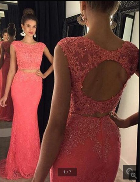 vestido de festa 2019 mermaid pink lace prom dress two piece appliques beading prom gowns cap sleeve hollow back prom dresses, Black
vestido de festa 2019 mermaid pink lace prom dress two piece appliques beading prom gowns cap sleeve hollow back prom dresses, Black