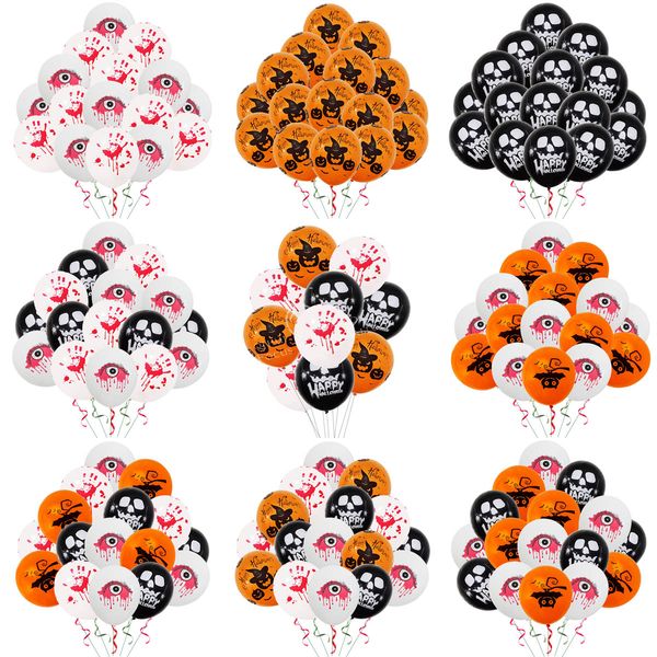 12 inch 50pcs latex halloween balloons pumpkin skull bloody handprints eyes bats airballoon for party halloween decoration
12 inch 50pcs latex halloween balloons pumpkin skull bloody handprints eyes bats airballoon for party halloween decoration