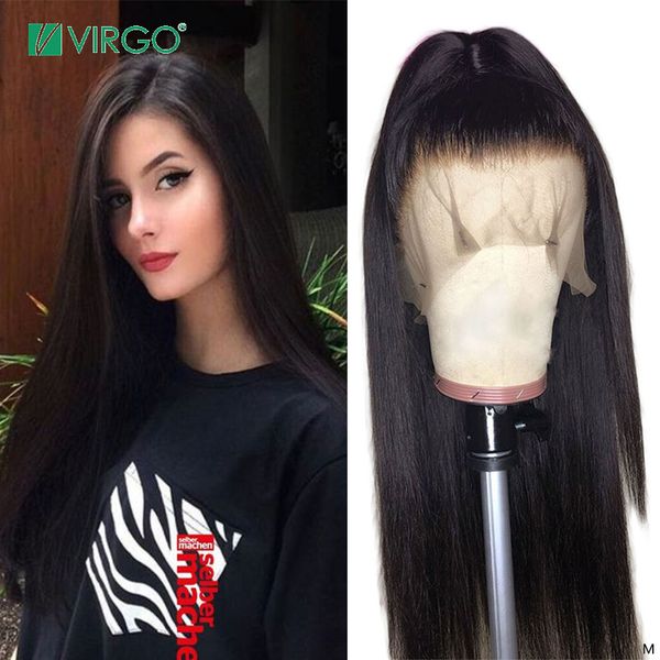 virgo transparent hd13x6 lace front wig brazilian straight lace front human hair wigs for black women 150%density remy 10-24inch, Black;brown
virgo transparent hd13x6 lace front wig brazilian straight lace front human hair wigs for black women 150%density remy 10-24inch, Black;brown
