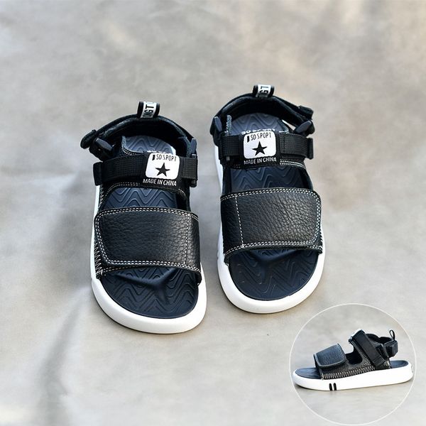 cowhide boys sandals summer baby girls beach shoes genuine leather kids garden shoes non-slip children's sandals, Black;red
cowhide boys sandals summer baby girls beach shoes genuine leather kids garden shoes non-slip children's sandals, Black;red