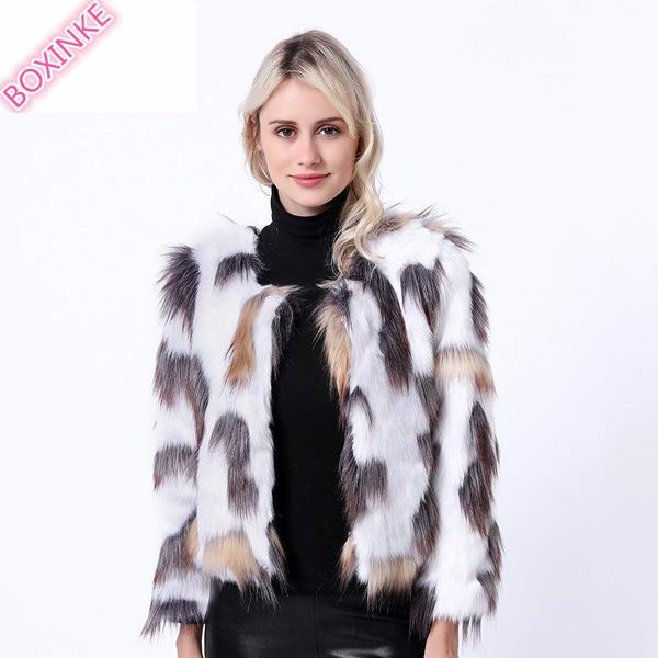 fur vest faux leather real in autumn and winter of 2019 european american fashionable rainbow-colored fur-like women's clothes, Black
fur vest faux leather real in autumn and winter of 2019 european american fashionable rainbow-colored fur-like women's clothes, Black