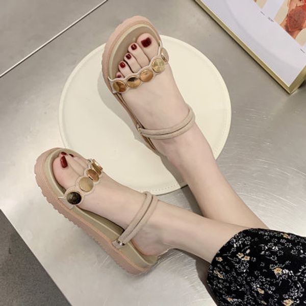 sponge cake thick bottom two wear sandals and slippers women summer wear 2020 new net red wild roman shoes, Black
sponge cake thick bottom two wear sandals and slippers women summer wear 2020 new net red wild roman shoes, Black
