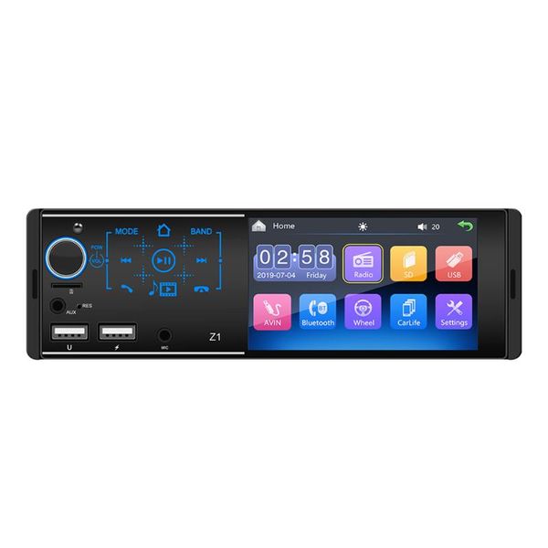 z1 4.1 inch touch screen car stereo bluetooth u disk aux radio head unit fm receiver usb audio stereo rear camera
z1 4.1 inch touch screen car stereo bluetooth u disk aux radio head unit fm receiver usb audio stereo rear camera