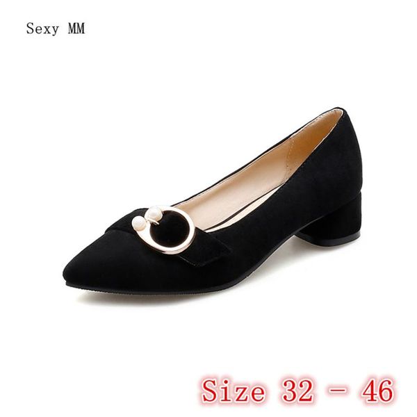 low high heels women pumps high heel shoes stiletto woman shoes kitten heels small plus size 32 33 - 40 41 42 43 44 45 46, Black
low high heels women pumps high heel shoes stiletto woman shoes kitten heels small plus size 32 33 - 40 41 42 43 44 45 46, Black