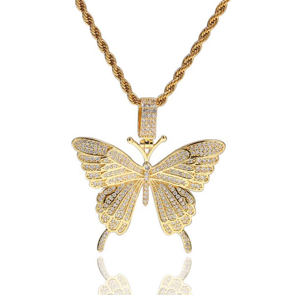 iced out подвеска бабочка bling кубический циркон ожерелье мода золото серебро цвет hip hop ювелирные изделия с 24 дюймов сеть, Silver
iced out подвеска бабочка bling кубический циркон ожерелье мода золото серебро цвет hip hop ювелирные изделия с 24 дюймов сеть, Silver