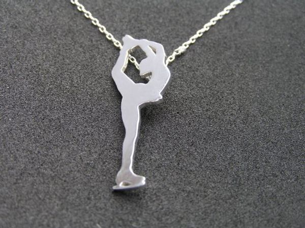 10pcs sports lover split skater girl necklace ice skater split athlete charm pendant necklace jewelry gift for women, Silver
10pcs sports lover split skater girl necklace ice skater split athlete charm pendant necklace jewelry gift for women, Silver
