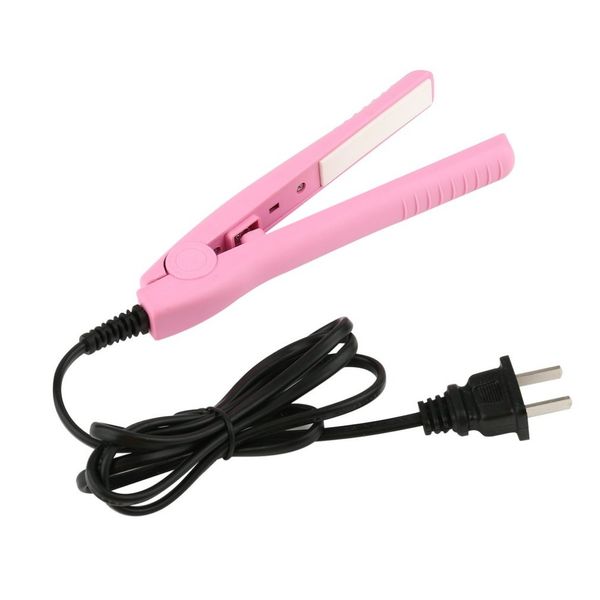 mini portable electric splint flat iron ceramic hair curler & straightener hair perming styling appliance crimper, Black
mini portable electric splint flat iron ceramic hair curler & straightener hair perming styling appliance crimper, Black