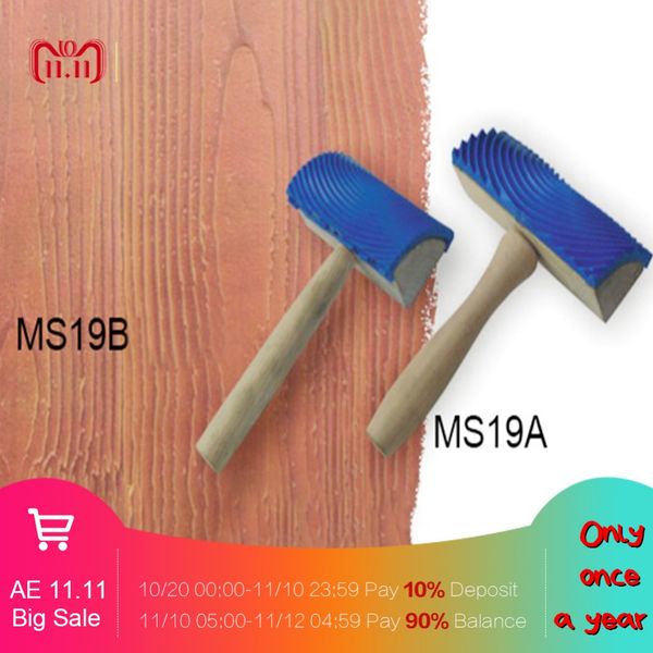 one piece wall paint brush imitation wood grain paint brush for liquid wallpaper decoration tool
one piece wall paint brush imitation wood grain paint brush for liquid wallpaper decoration tool