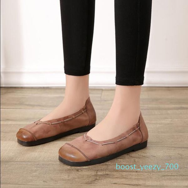 casual vintage genuine leather women flat singles spring summer new handmade pregnant woman dance shoes comfortable soft b70, Red;white
casual vintage genuine leather women flat singles spring summer new handmade pregnant woman dance shoes comfortable soft b70, Red;white