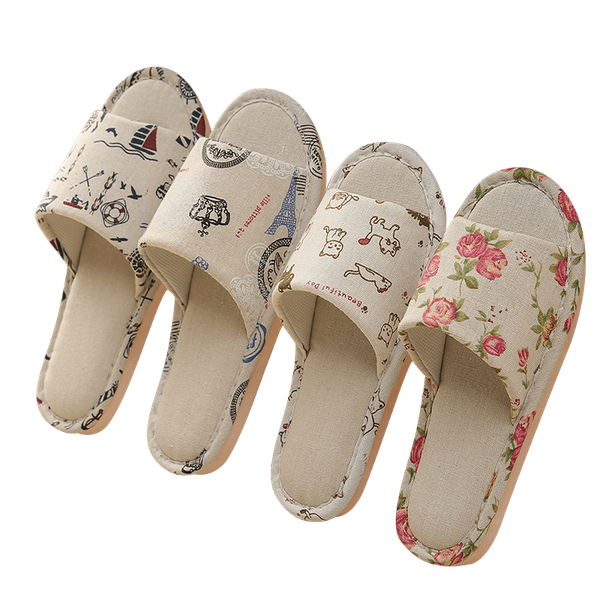 women casual floral indoor home slippers flower soft slippers spring autumn flip flops female linen slides slippers, Black;grey
women casual floral indoor home slippers flower soft slippers spring autumn flip flops female linen slides slippers, Black;grey