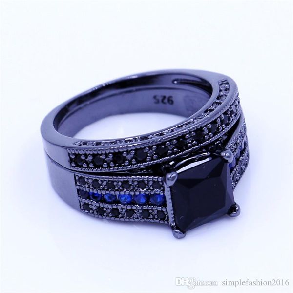 vintage anniversary bridal sets rings for women ea zircon cz black gold filled female wedding ring fashion accessories, Slivery;golden
vintage anniversary bridal sets rings for women ea zircon cz black gold filled female wedding ring fashion accessories, Slivery;golden