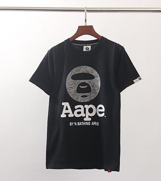 19aape mens designer t shirts personality ape head printing brand luxury t-shirt black white cotton couple casual tshirt s-xxl, White;black
19aape mens designer t shirts personality ape head printing brand luxury t-shirt black white cotton couple casual tshirt s-xxl, White;black